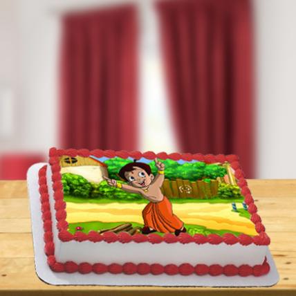 Doraemon Characters Kids Birthday Cake - Customized Cakes in Lahore