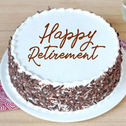Retirement Time Layer Cake - Classy Girl Cupcakes