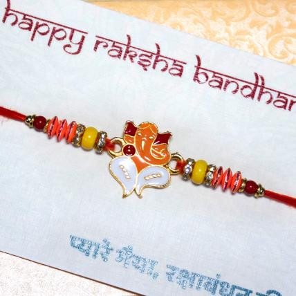 Beautiful Ganesha Rakhi